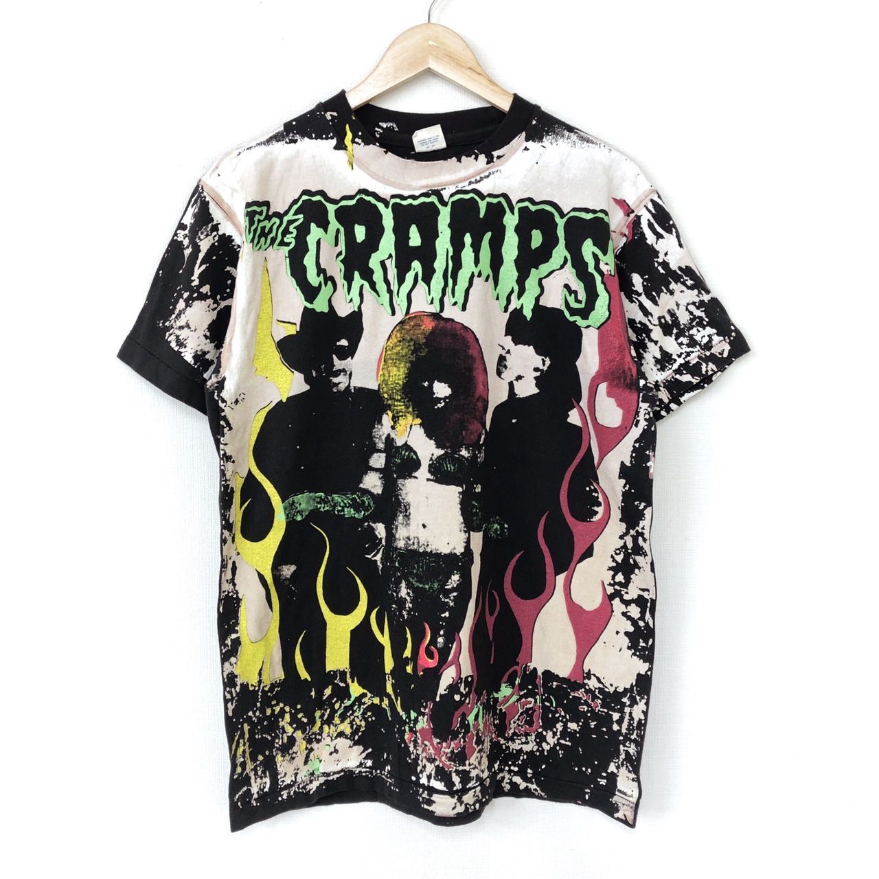 【メーカー直売】 ザ・クランプス モスキートヘッド風 新品 THE 黒 Tシャツ CRAMPS ミュージシャン