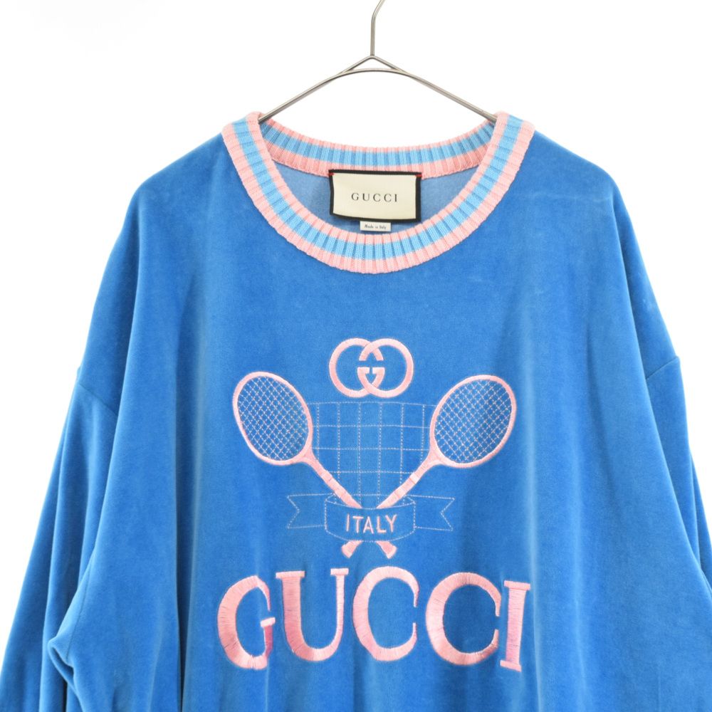 GUCCI グッチ 20SS TENNIS LOGO MOTIF EMBROID
