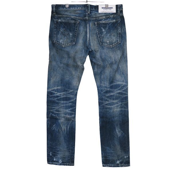 2回のみ着用】22SS ネイバーフッド DEEP NARROW デニムパンツ