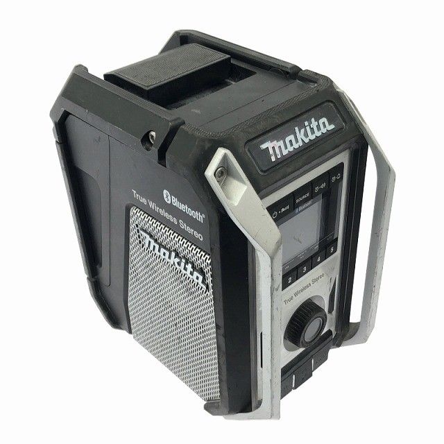 品 makita マキタ 10.8V 18V 充電式ラジオ MR113 黒 ブラック 本体のみ 現場ラジオ 作業ラジオ ポータブルラジオ