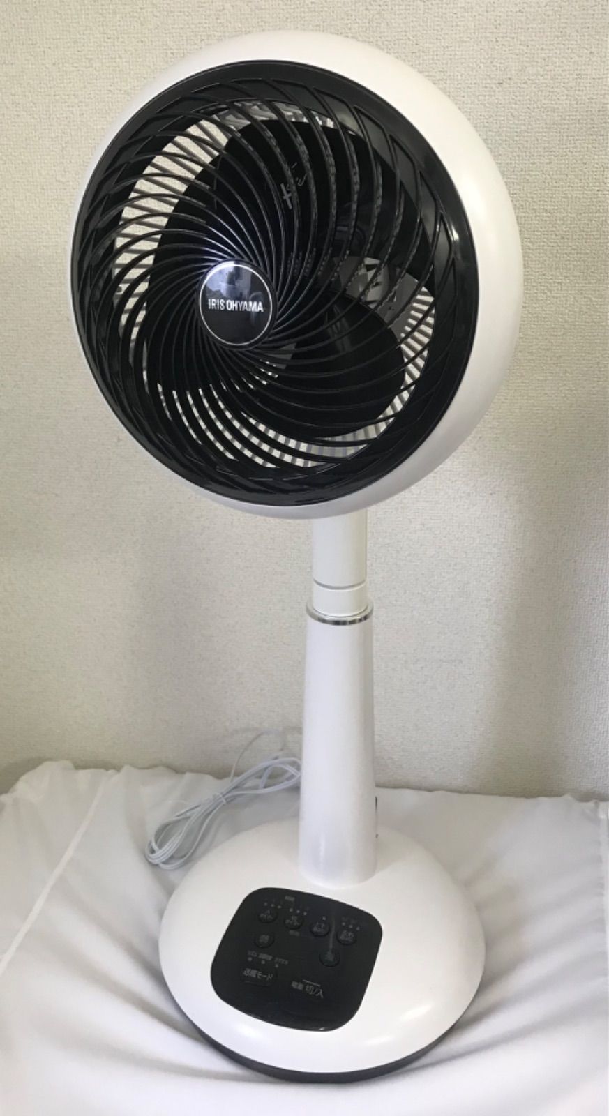 美品】アイリスオーヤマ サーキュレーター扇風機 KSF-DC181T-W