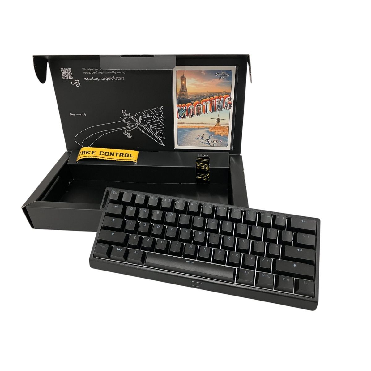 Wooting W00T05 60HE ゲーミング キーボード PC周辺機器 良好 B9894242