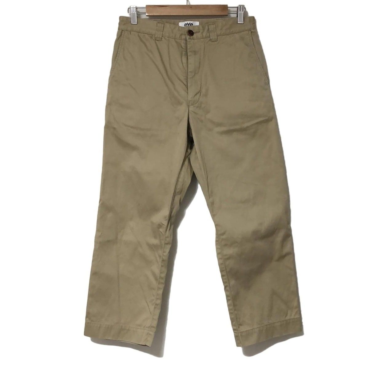 アイコムデギャルソンジュンヤワタナベマン パンツ サイズXS メンズ - WC-P908 ベージュ フルレングス