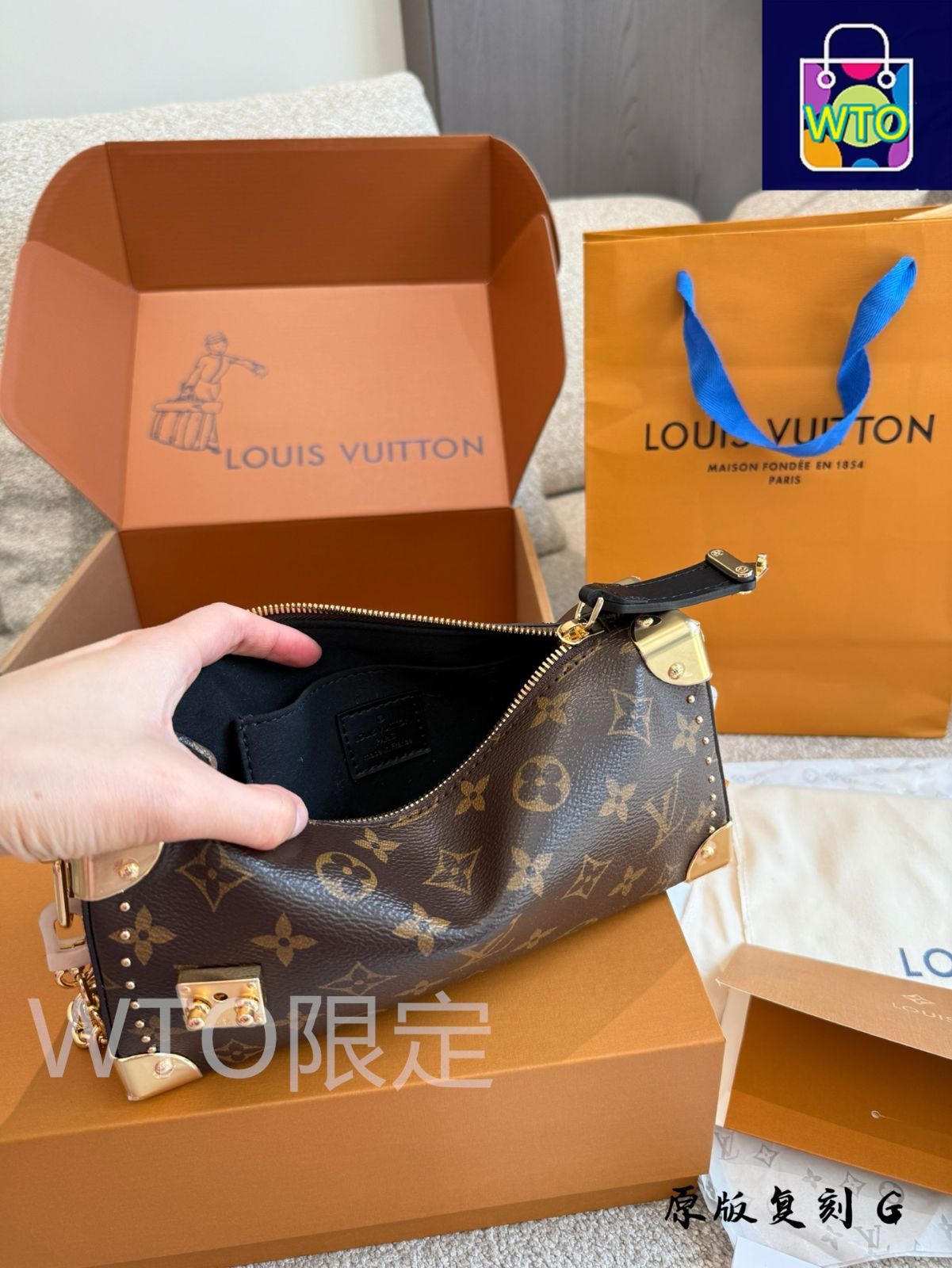 今日WTO】Louis Vuitton ルイヴィトン スリムトランク 伝統的な