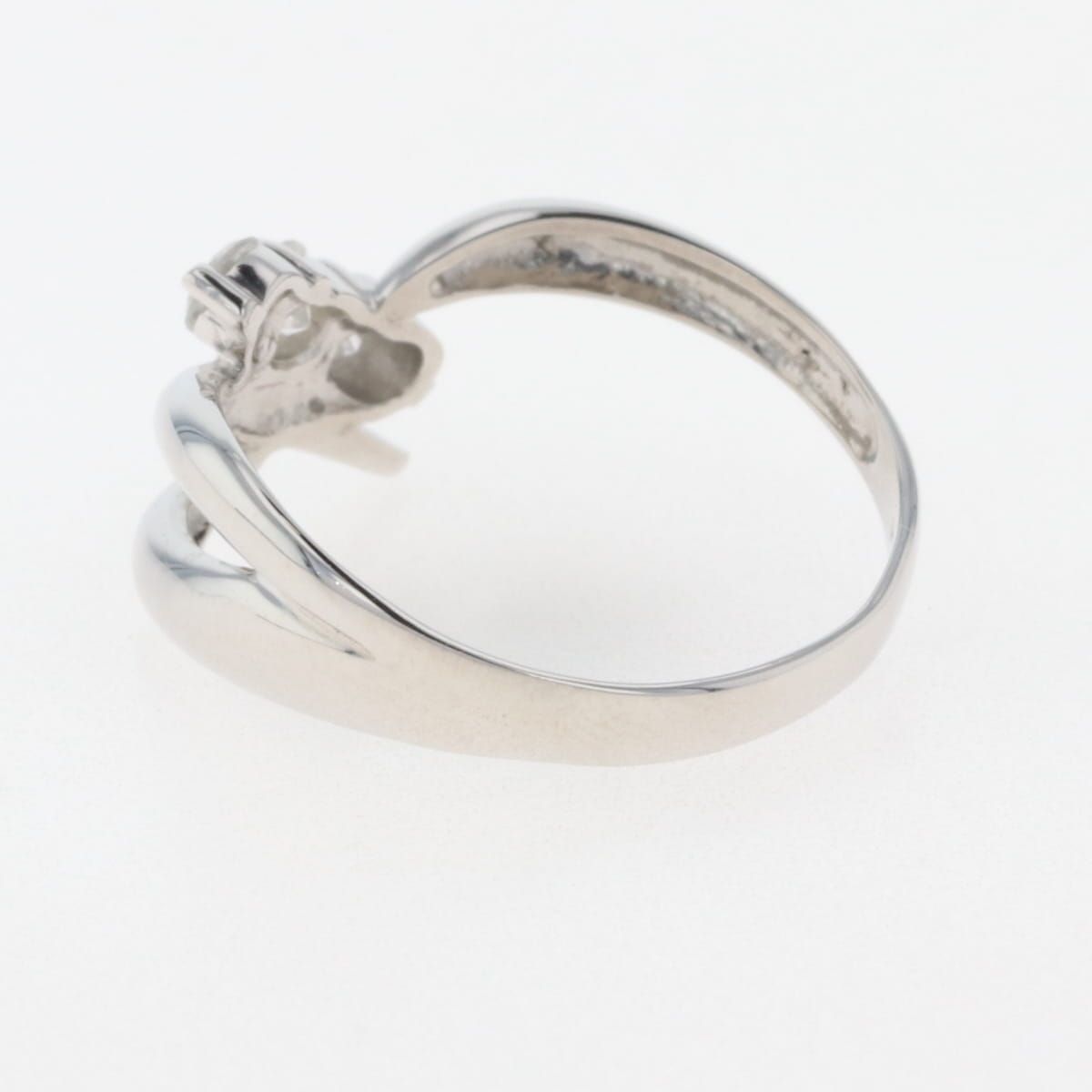 タサキ TASAKI 10.5号 リング 白蝶真珠 10.3mm ダイヤ 0.36ct K18 YG 指輪