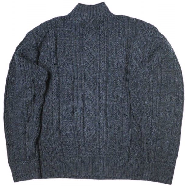 RRL ダブルアールエル 24AW アランニット コットンモックネック
