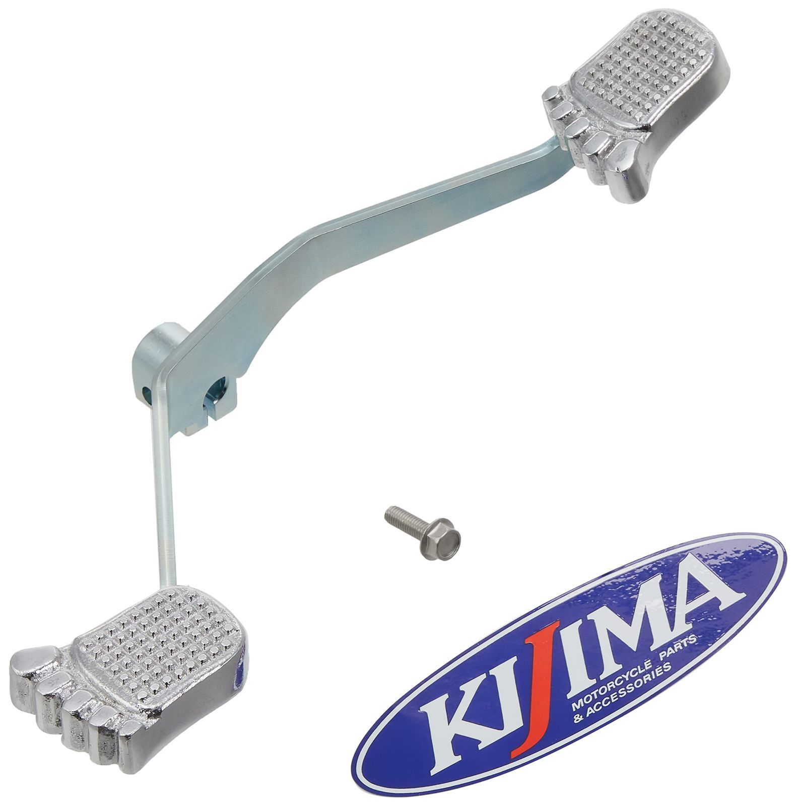 キジマ kijima バイク バイクパーツ 足型チェンジペダル スーパーカブ|クロスカブ50|110 ステー部 スチール製 ペダル部 アルミ鋳物 214-200