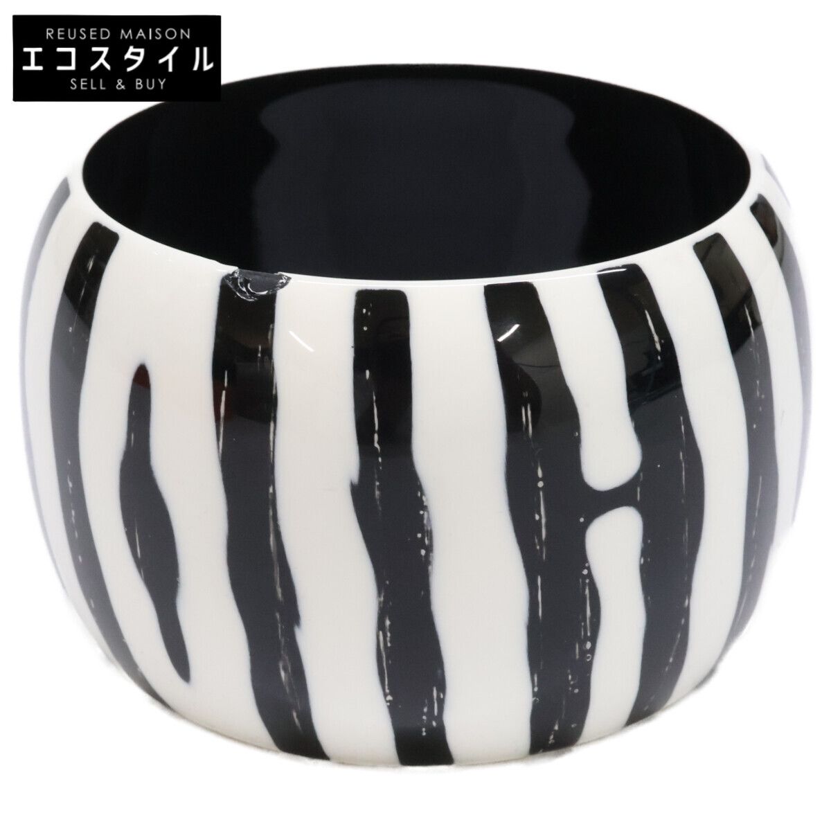 HERMES エルメス ゼブラ柄 ラッカーウッド S