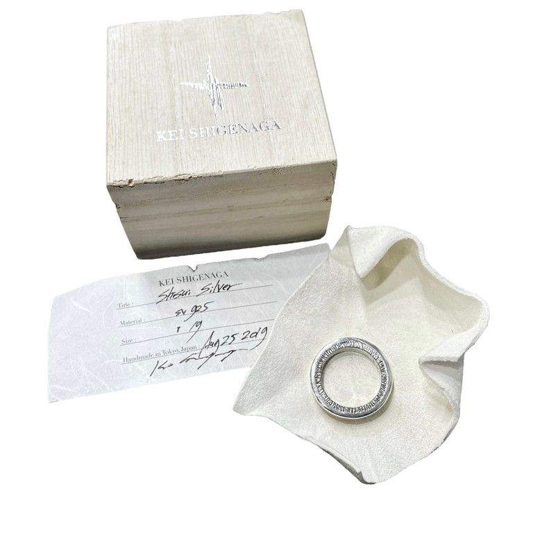 KEI SHIGENAGA SHISUI RING SMALL シスイ リング - メルカリ