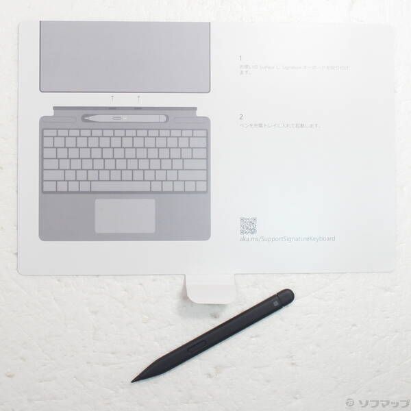 中古品〕 Surface Pro スリム ペン2付き Signature キーボード アイス