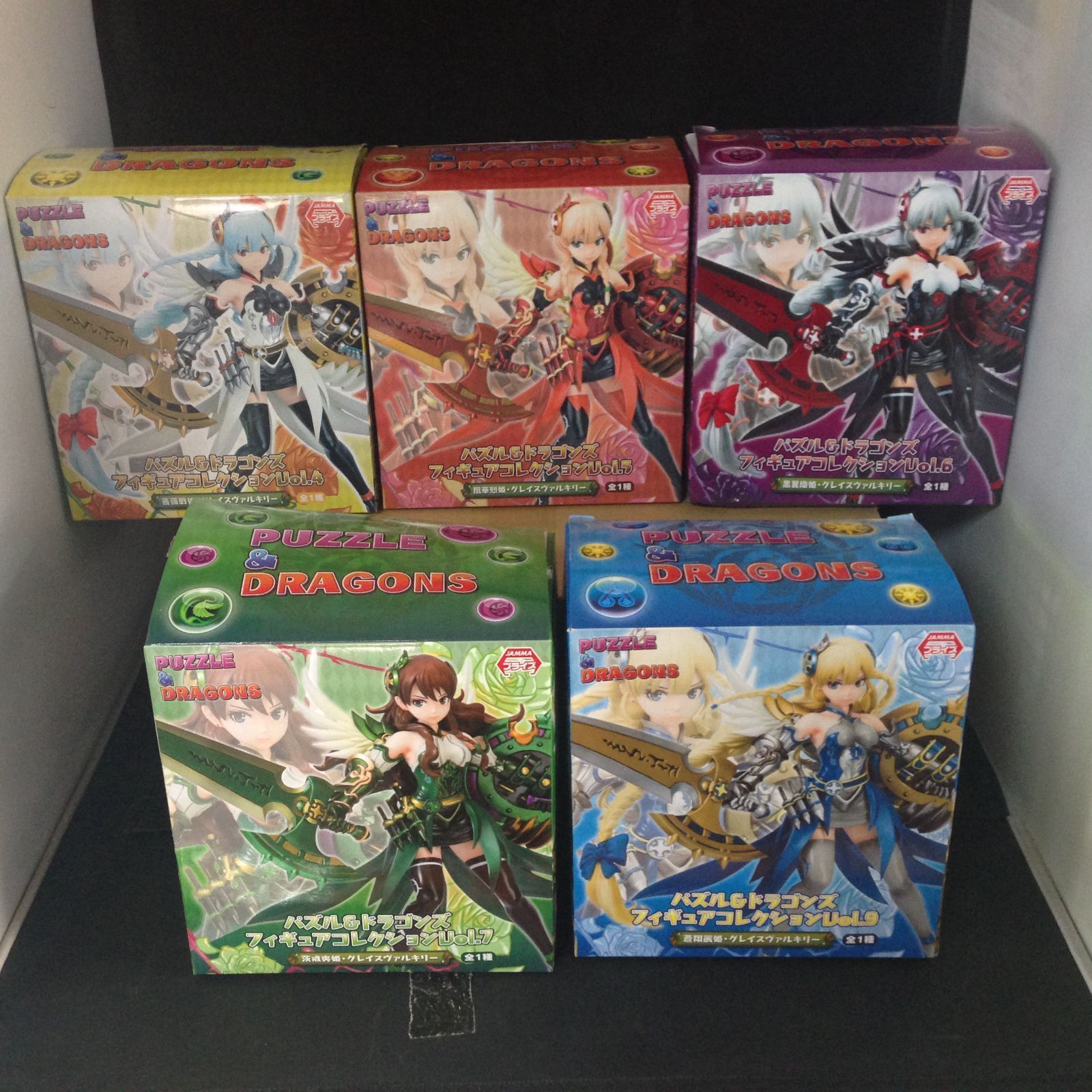 3358 パズル＆ドラゴンズ フィギュアコレクションVol.4、5、6、7 
