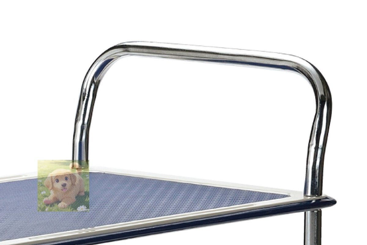 スチール台車 3段式 150キロ積載 TE1503 静音 台車 運搬車 カート 運搬器具 150キロ積載 HRDEVELOPMENT_JP