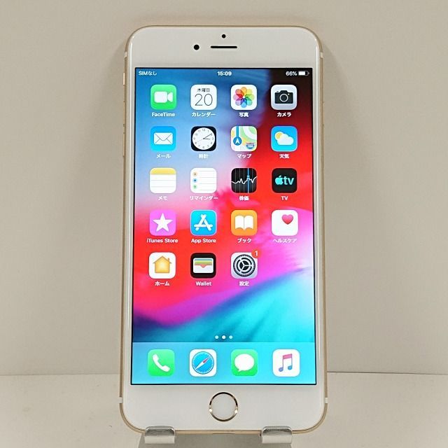 iPhone6 Plus 16GB au ゴールド 送料無料 本体 c10026