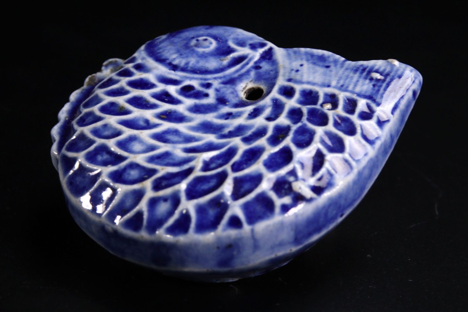 c 李朝白地四方水滴③ 李朝時代 朝鮮半島 磁器 / 書道具 筆記