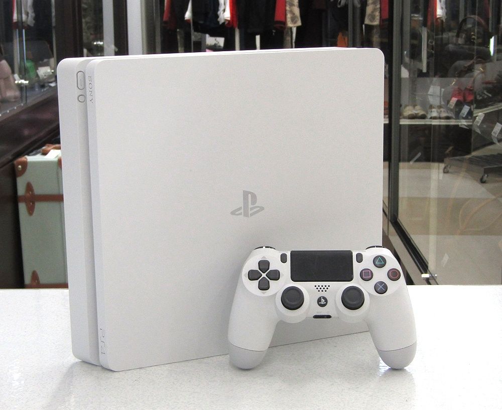 SONY ソニー CUH-2100BB02 PlayStation 4 本体 グレイシャー ホワイト 1TB プレステ4