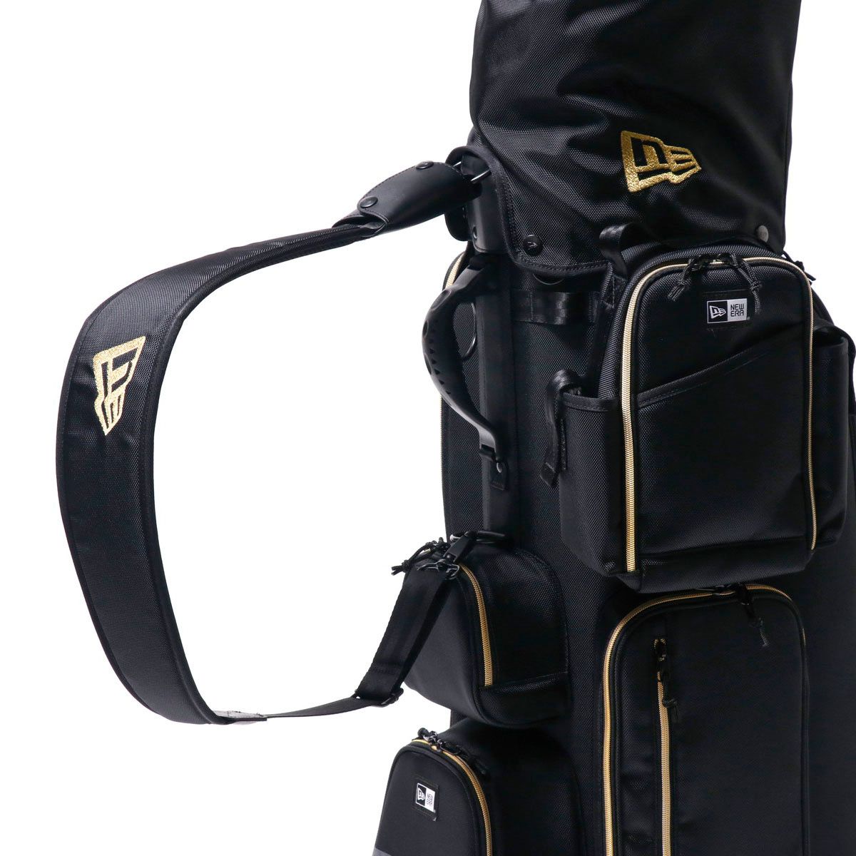 New Era ゴルフバッグ ブラック/ゴールド Amazon | [ニューエラ] GOLF キャディーバッグ ブラック