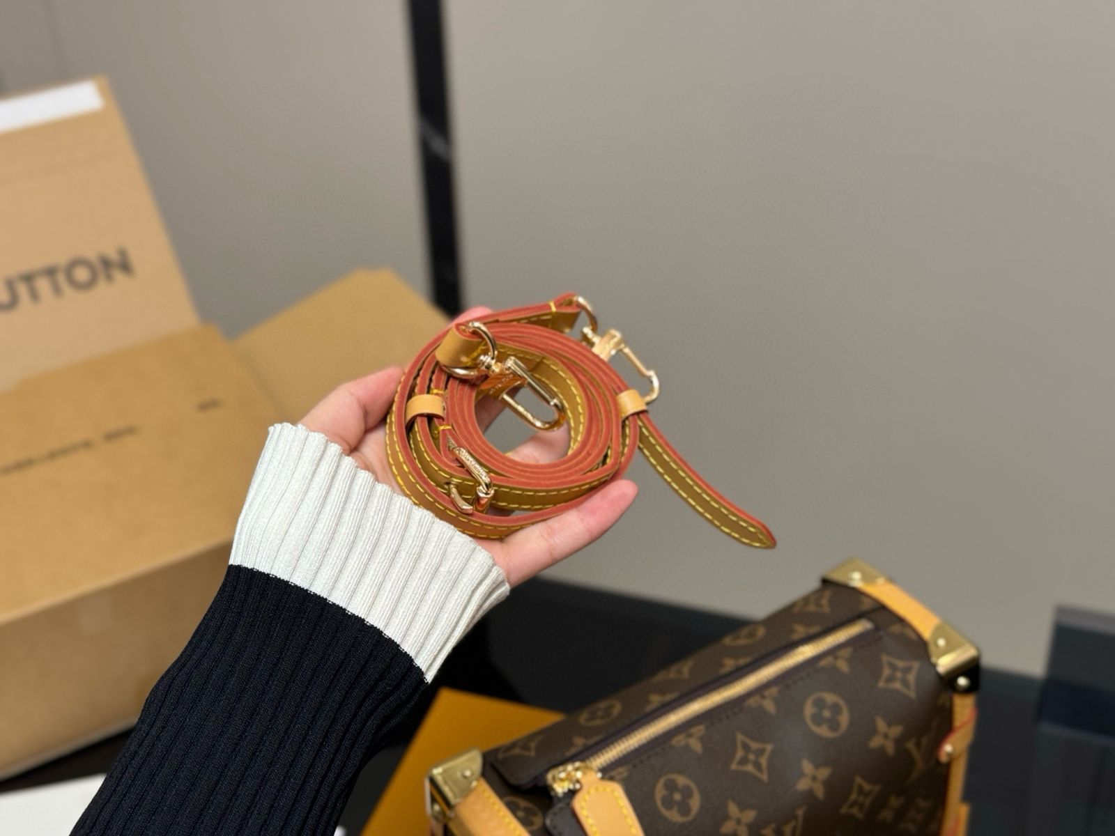 【極美品】ファイブウッズ TRAD ビジネストランク キャメル 現行 定価20万 m69359719552_1.jpg?1752374325