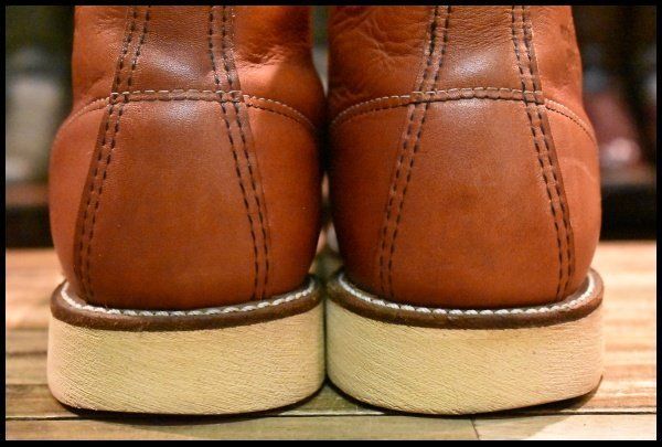 8.5D 良品 羽タグ 02年】レッドウィング 8131 アイリッシュセッター 赤