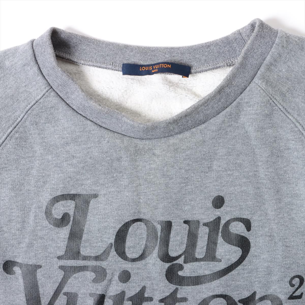 美品 ルイヴィトン 20AW NIGO コラボ スクエアード LV クルー