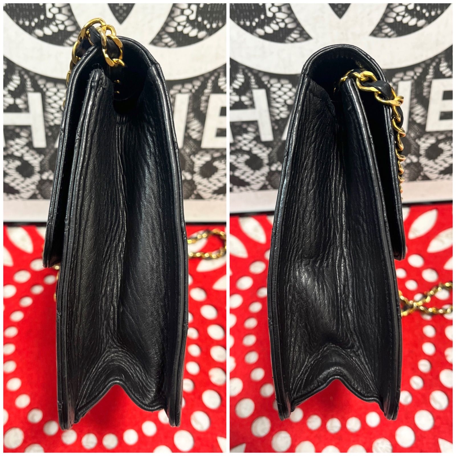 極美品 CHANEL シャネル マトラッセ ヴィンテージ チェーン