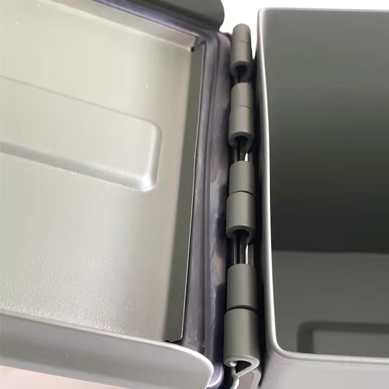 ミリタリー アンモボックス 金属製 渋めの収納ケースキャンプ工具箱