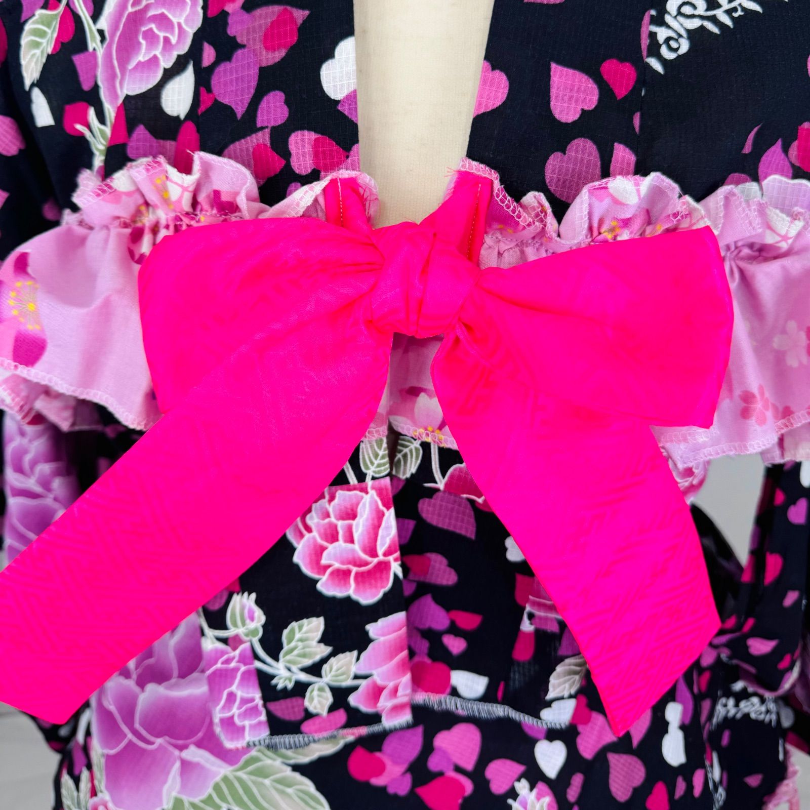 浴衣ドレス【リメイク】アイドル衣装風セットkimono - メルカリ