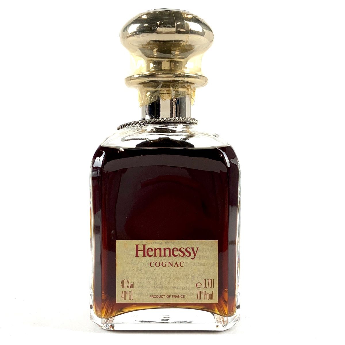 ヘネシー Hennessy ライブラリー デキャンタ シルバートップ 700ml