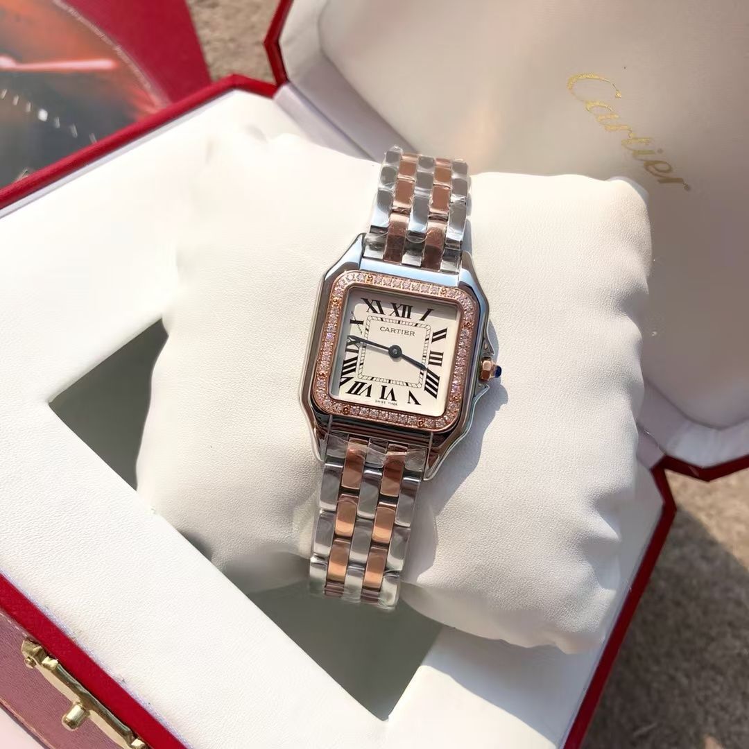 ご購入大歓迎です 新品未使用 箱付 Cartier レディース 腕時計