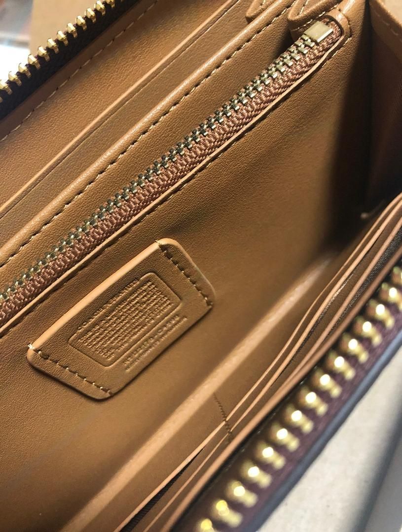 COACH コーチ 新品 スヌーピー 長財布 レディース 小物 財布 087