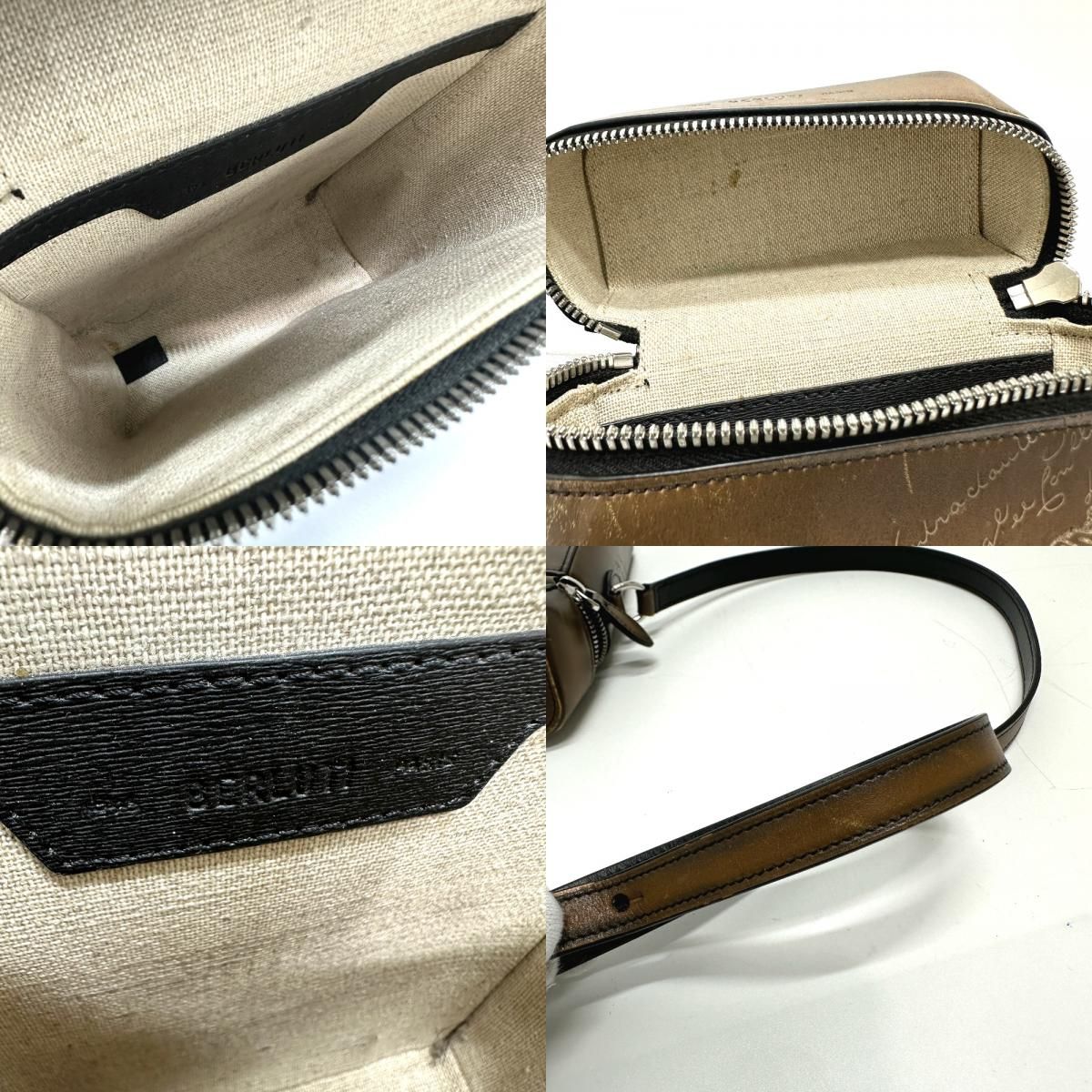 Berluti ベルルッティ ショルダーバッグ スクリット スワイプ Berluti ベルルッティ ショルダーバッグ スクリット スワイプ