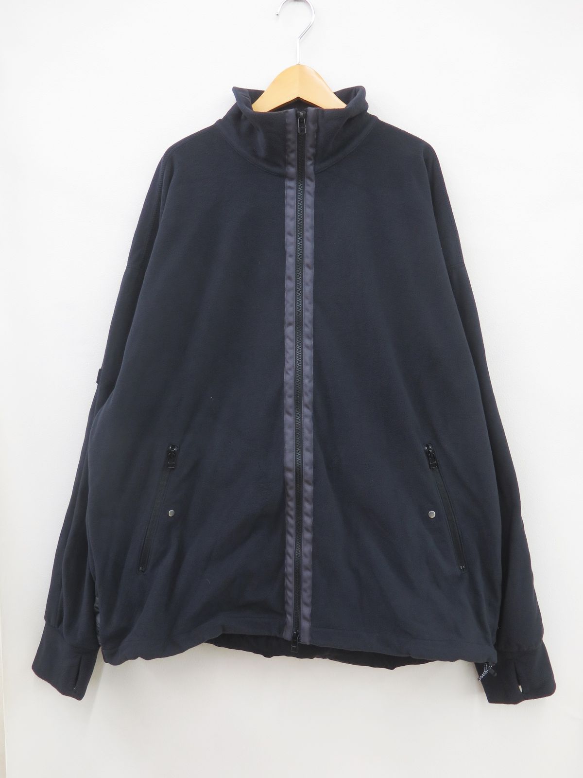 meanswhile ミーンズワイル MW-CT22207 Polartec Fleece Overwrap JKT フリースジャケット　4