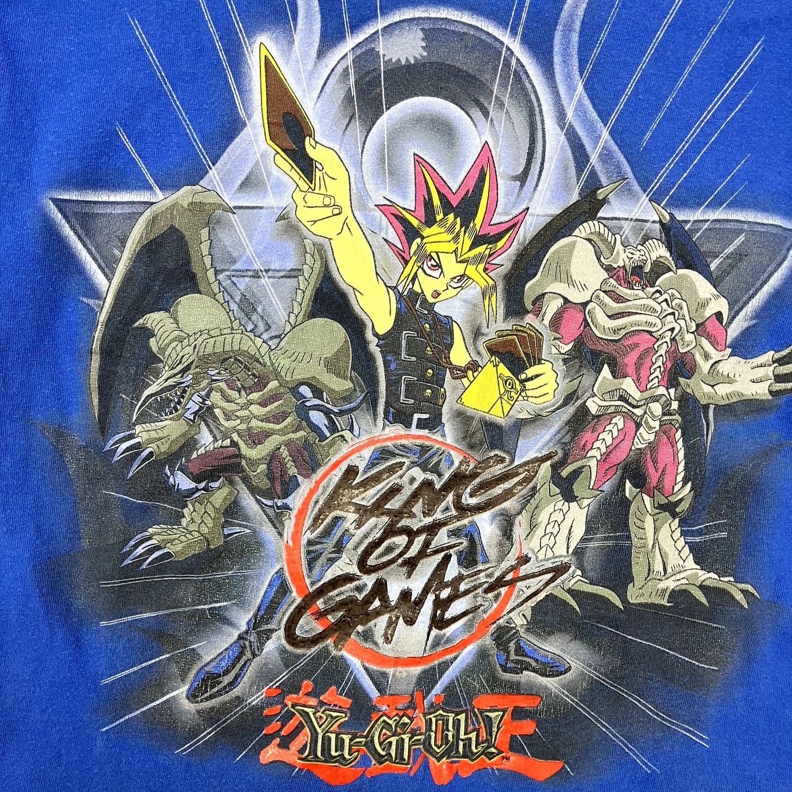 遊戯王 KING OF GAMES Tシャツ ロゴ ビンテージ 古着 レア - メルカリ