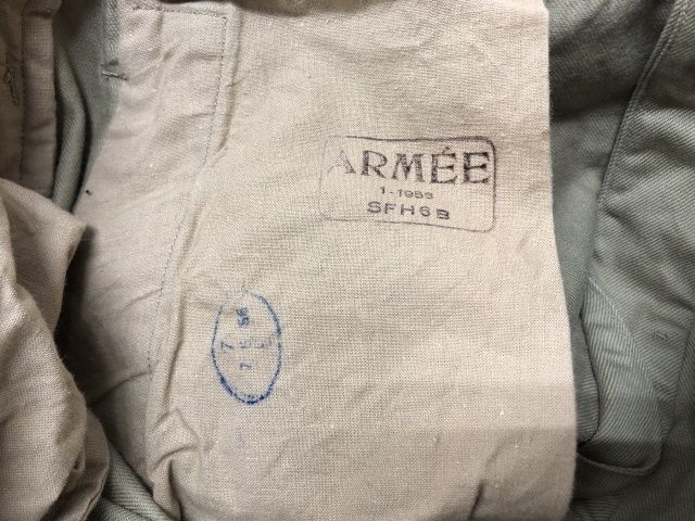 FRENCH MILITARY OVERALLS by SAVO LE CREUSOT サボルクルーゾ 50s