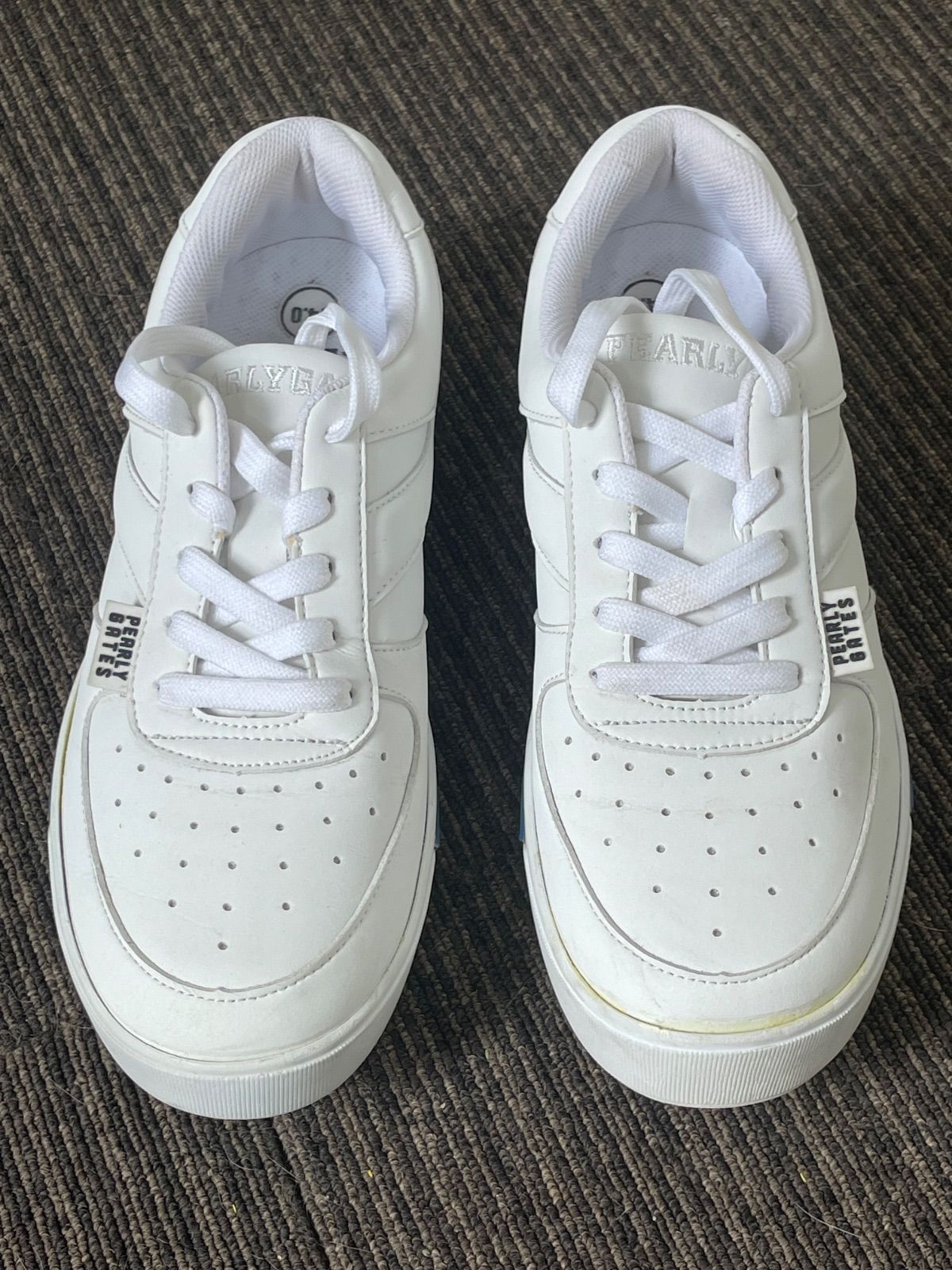 PEARLY GATES レディース ゴルフシューズ / ローカット PEARLY GATES レディースゴルフシューズ 黒 24,5cm PEARLY GATES