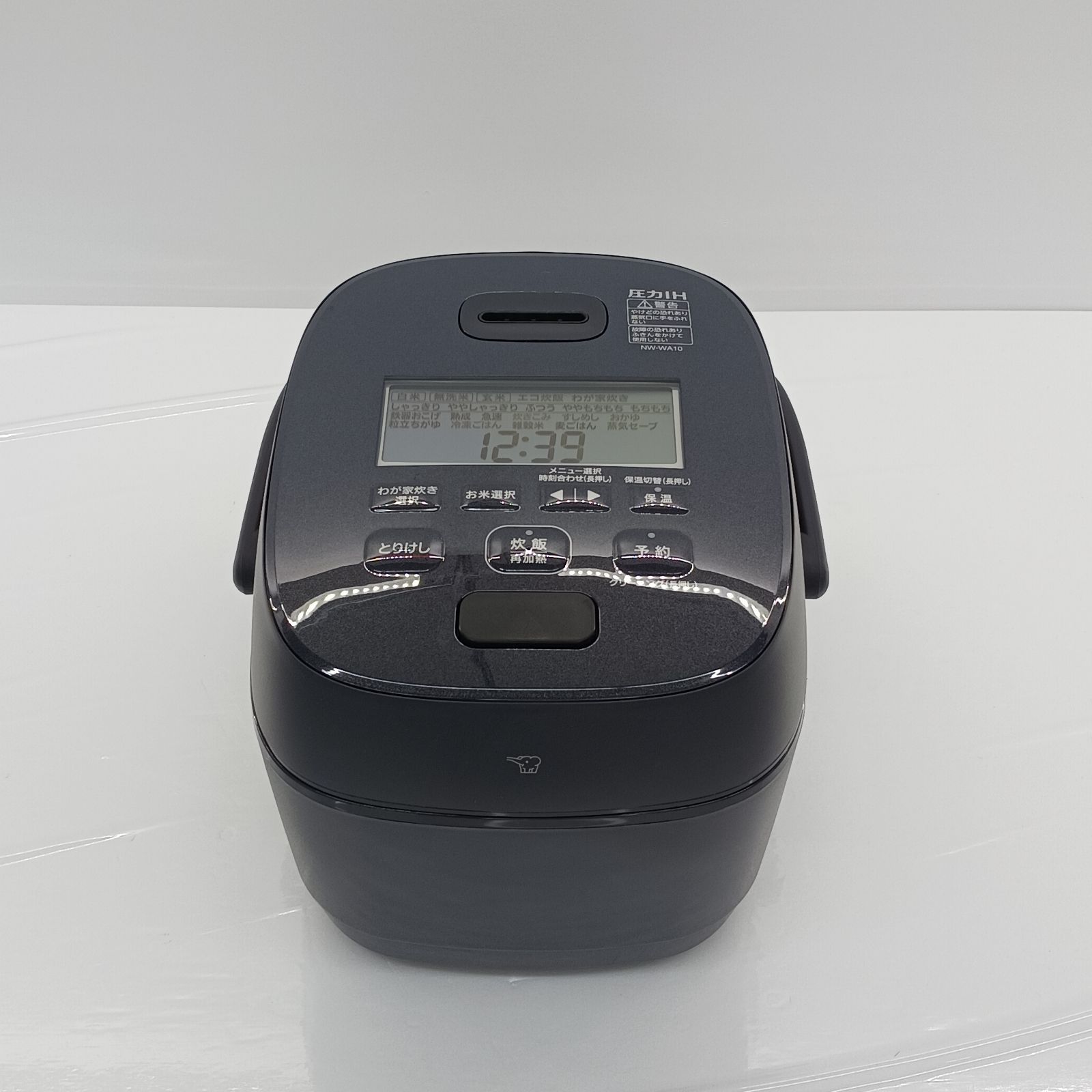 展示商品 象印マホービン ZOJIRUSHI 炊飯器 5.5合 め炊き 圧力IHジャー スレートブラック NW-WA10