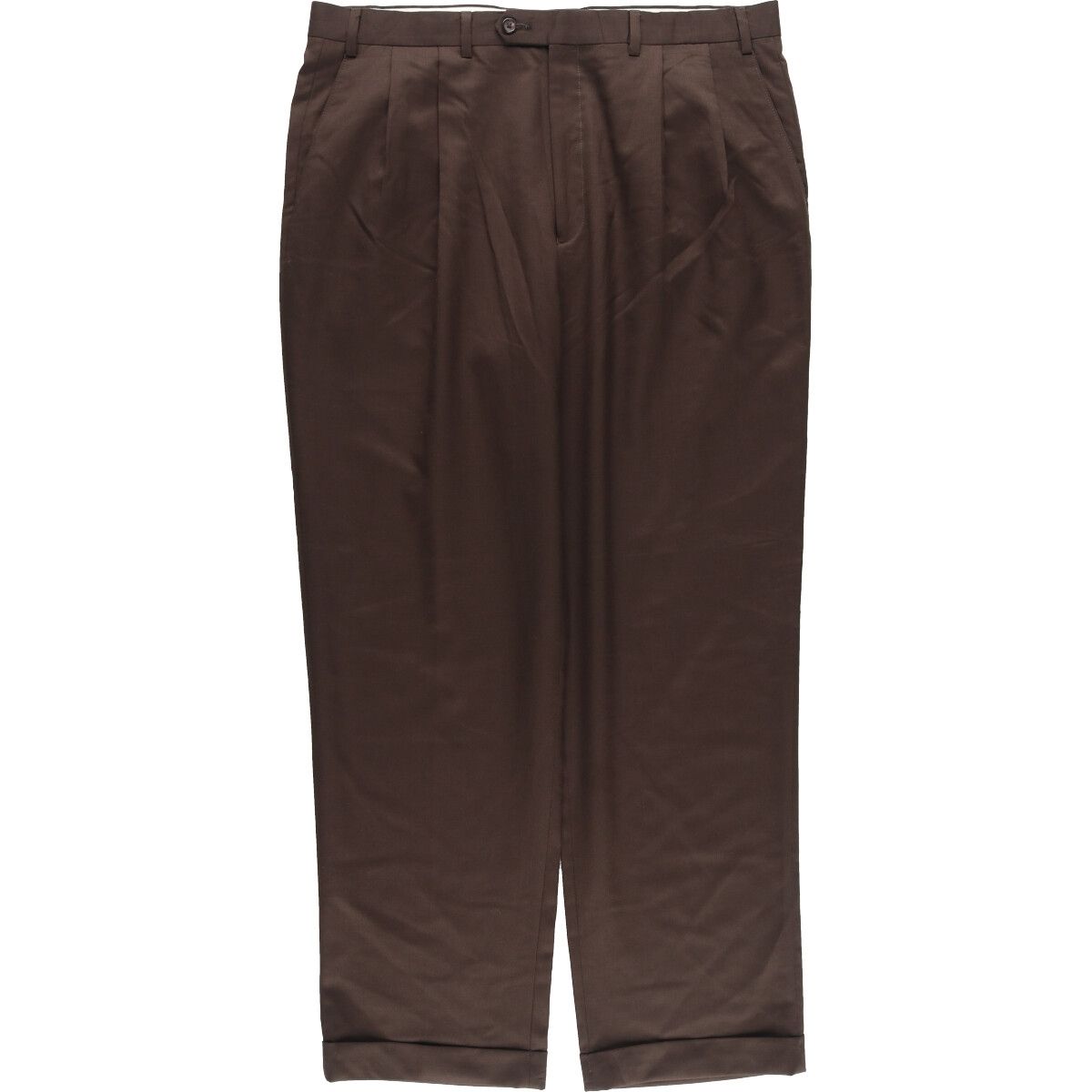 古着 ラルフローレン Ralph Lauren ツータック スラックスパンツ メンズw38/eaa422960