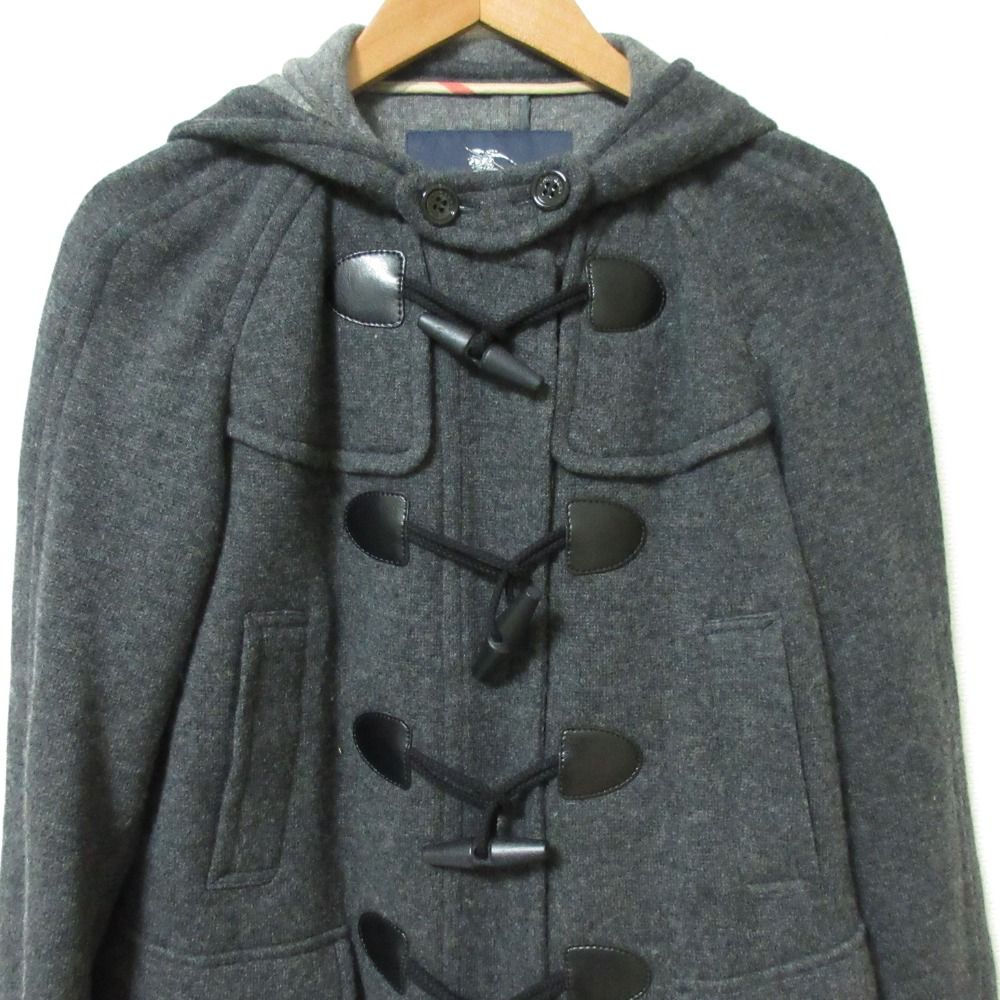 美品 BURBERRY LONDON バーバリーロンドン ウール ダッフル