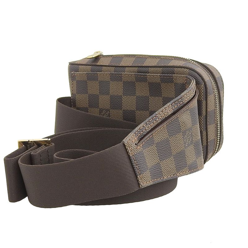 限界 ルイヴィトン LOUIS VUITTON ダミエ ジェロニモス ボディバッグ ウエストバッグ エベヌ N51994 新入荷 LV1750