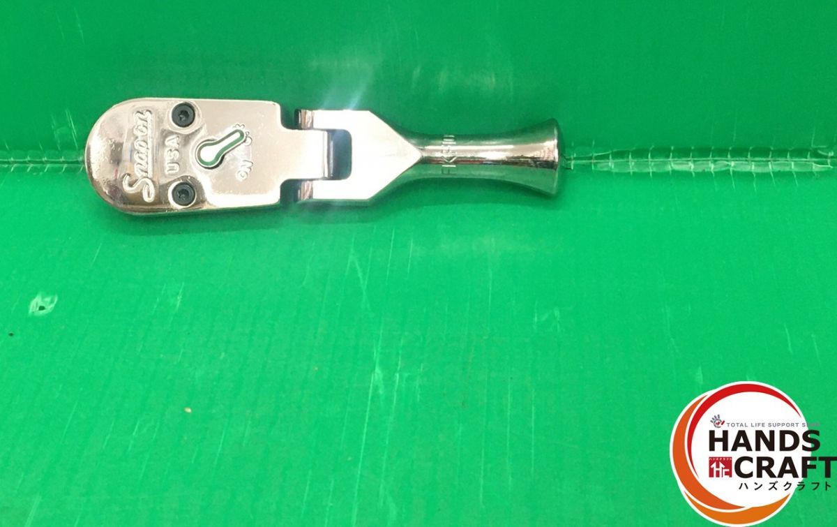 品 Snap-on スナップオン 3|8 9.5mm スタビー フレックスラチェット FKF100 締付工具 ハンドツール ラチェトハンドル