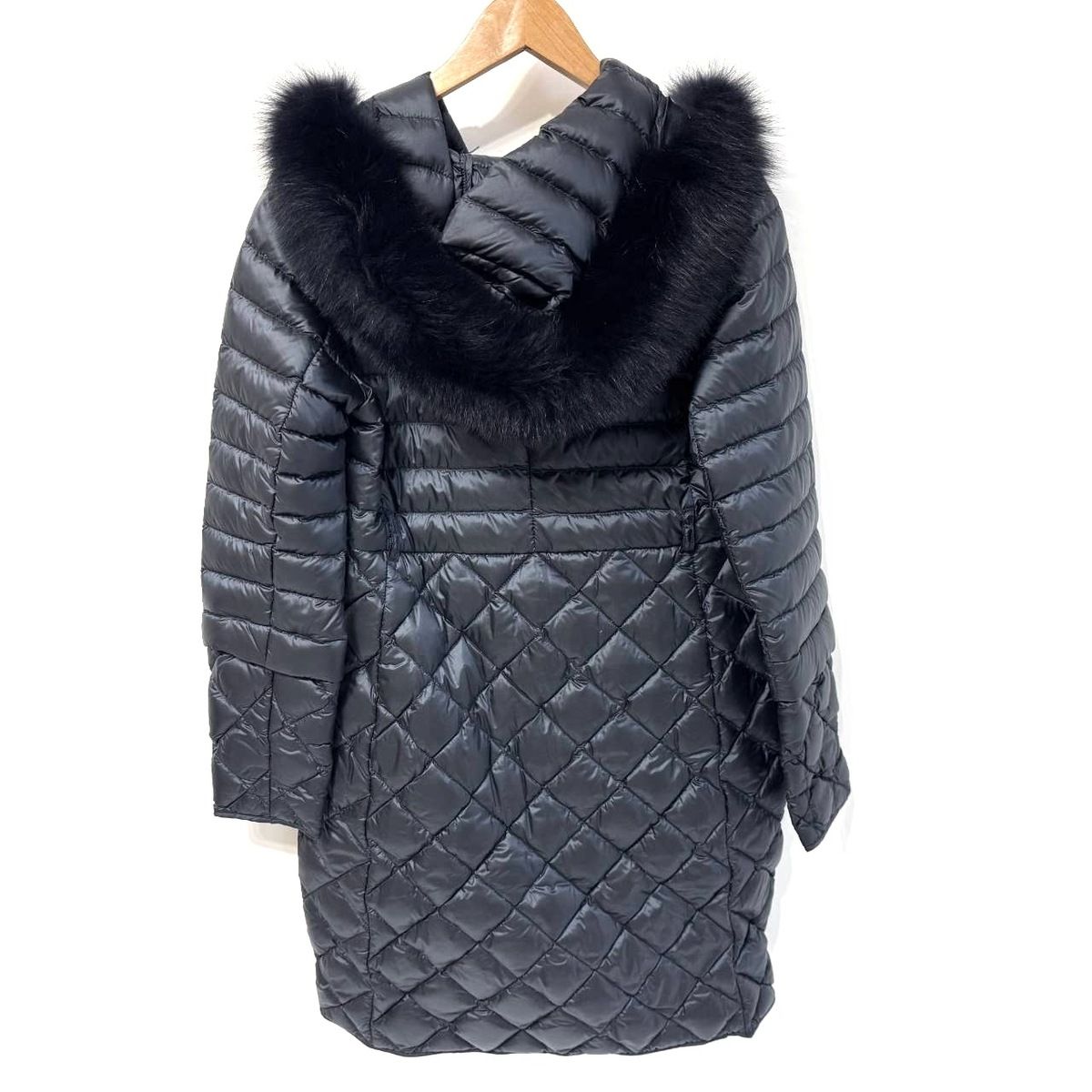美品 'S Max Mara 袖ファー付き リバーシブル ダウンコート 42 | フリマアプリ ラクマ