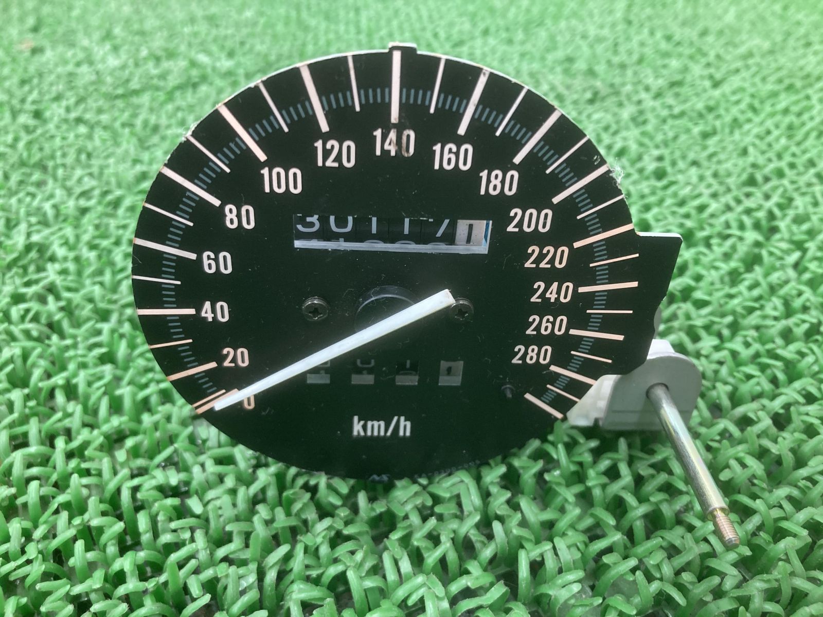 ZZ-R1100 スピードメーター KA-0300-005 カワサキ 純正 中古 バイク 部品 280表示 割れ欠け無し 品薄 希少品 車検 Genuine