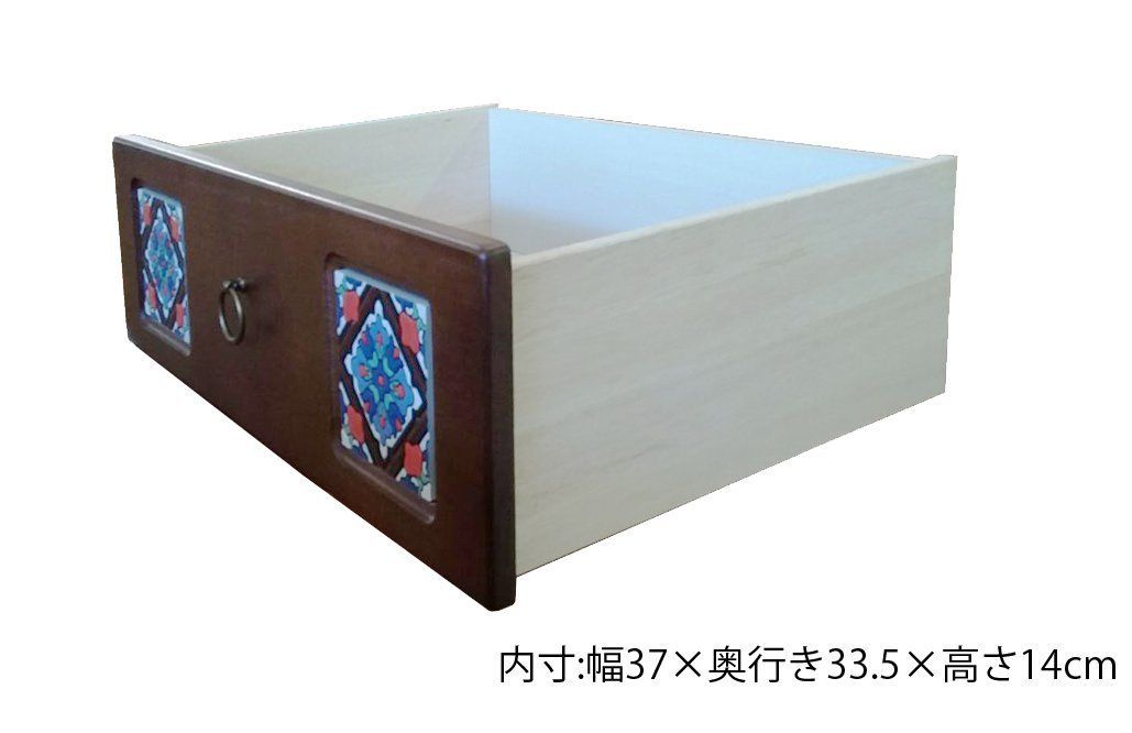 45cm幅5段 ブラウン