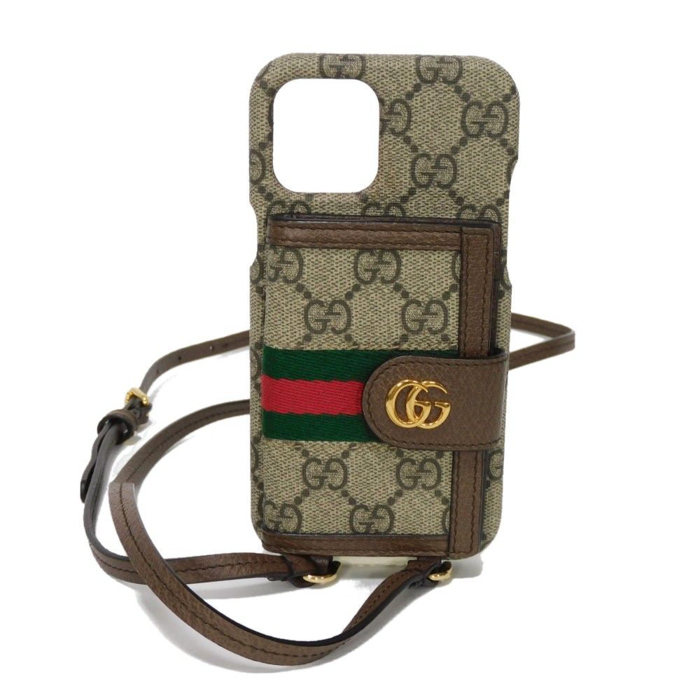 GUCCI グッチ オフィディア iPhone 12 Pro Max ケース ウェブ 