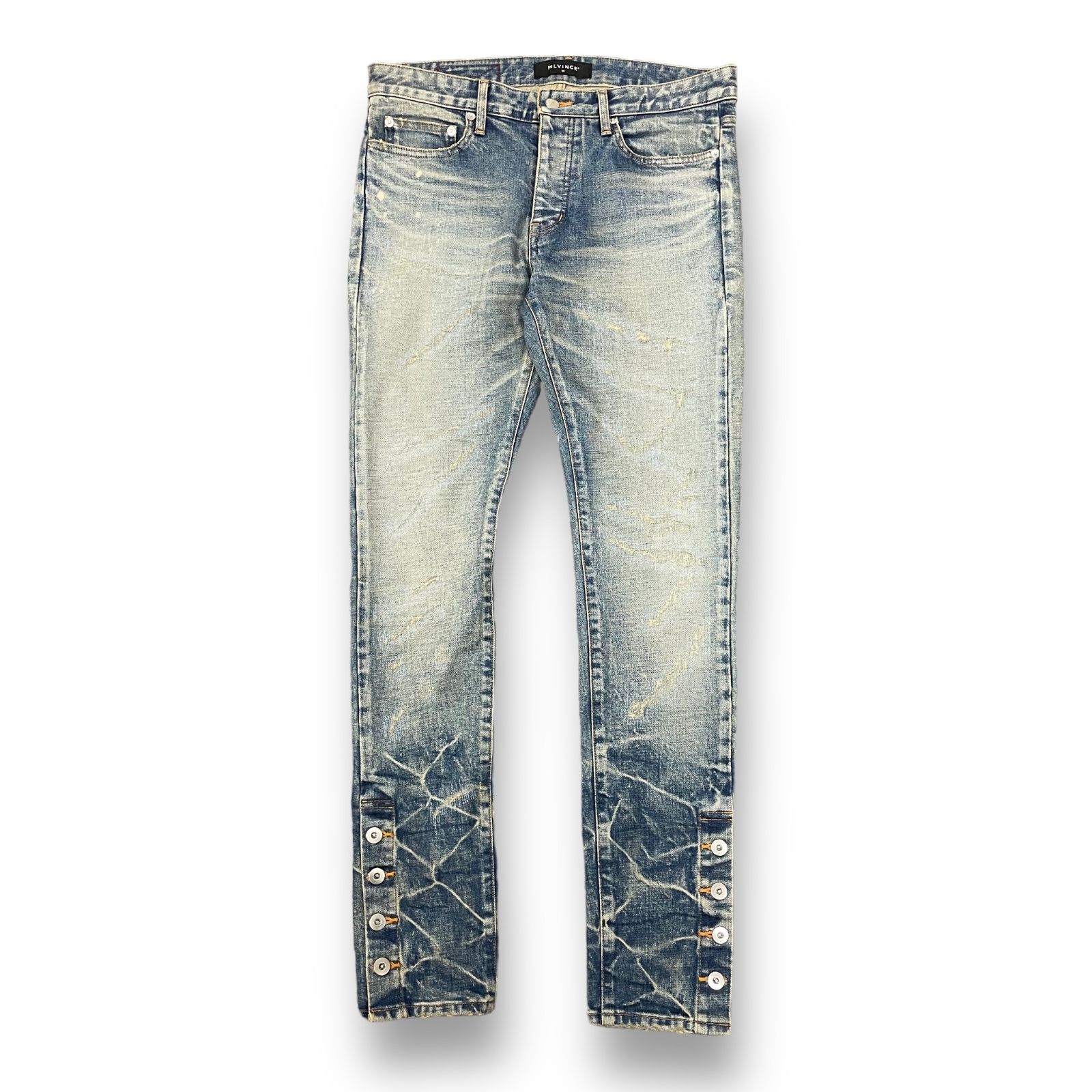 MLVINCE TYPE-1 SLIM DAMAGE JEANS - デニム/ジーンズ MLVINCE TYPE-1 SLIM DAMAGE JEANS - デニム/ジーンズ