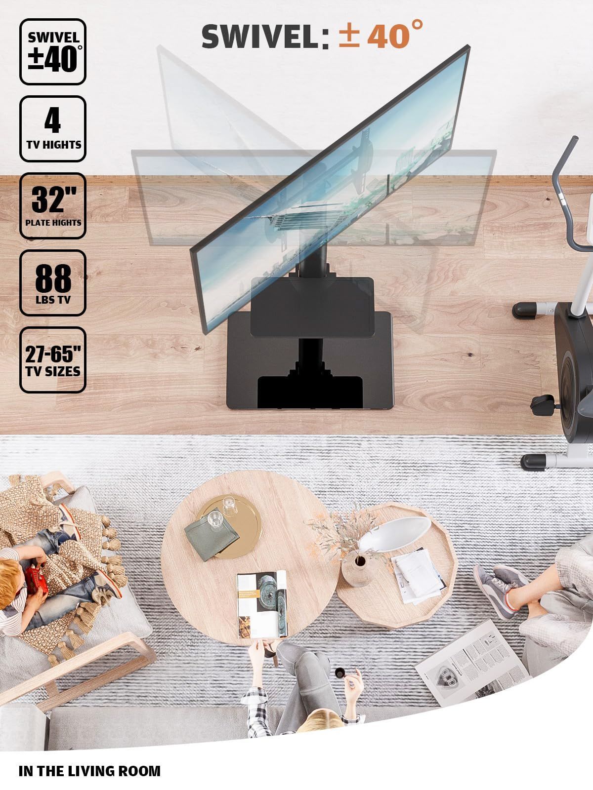 65インチのLCD LED