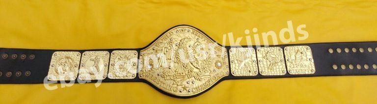 新品 NWF アントニオ猪木 世界ヘビー級レスリングチャンピオンベルト