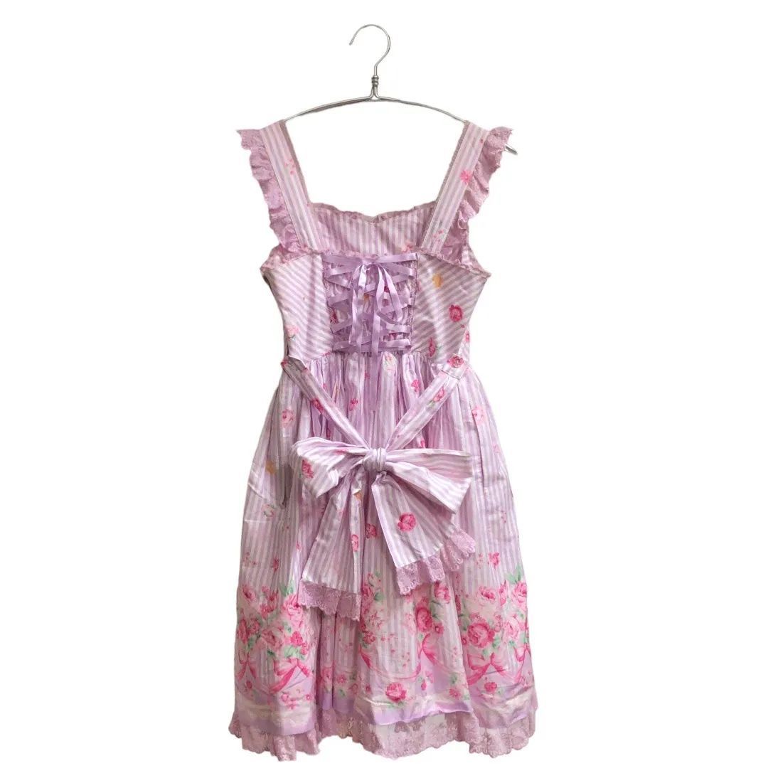 【新発売】 中古】 Angelic Pretty / いちごBread 治せる Bakeryジャンパー スカート