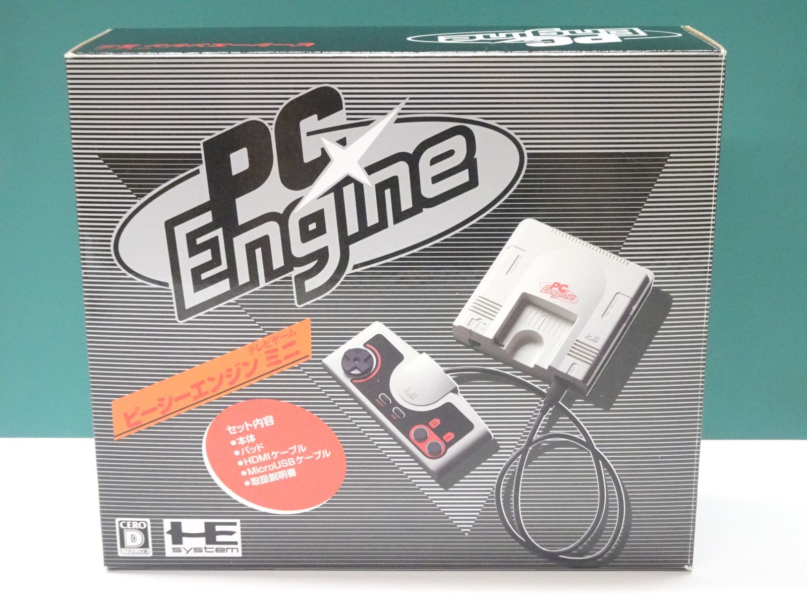 PCエンジン mini 本体 HTG-008 ターボパッド HTG-002 セット