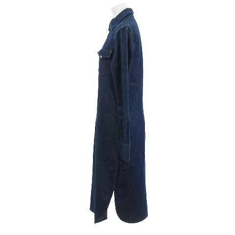 ポロ ラルフローレン POLO RALPH LAUREN 美品 デニム シャツワンピース 