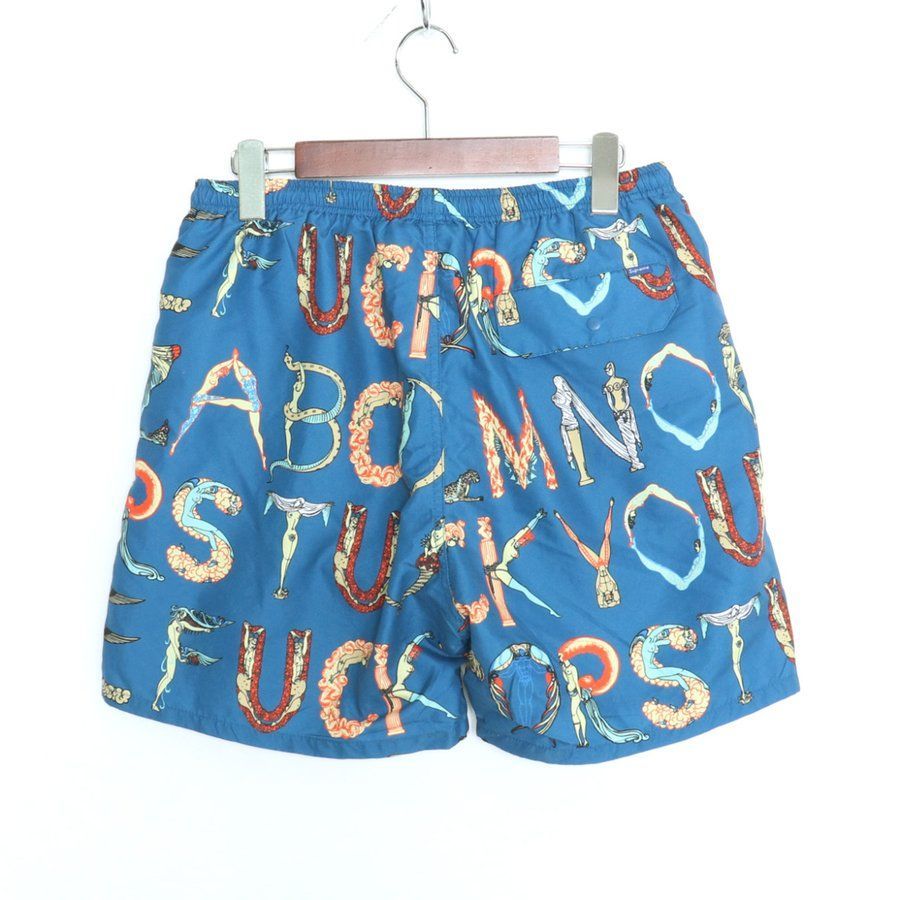 新品未使用 18SS Supreme alphabet Water Shorts Supreme Alphabet Water Short Navy | Hype Clothinga